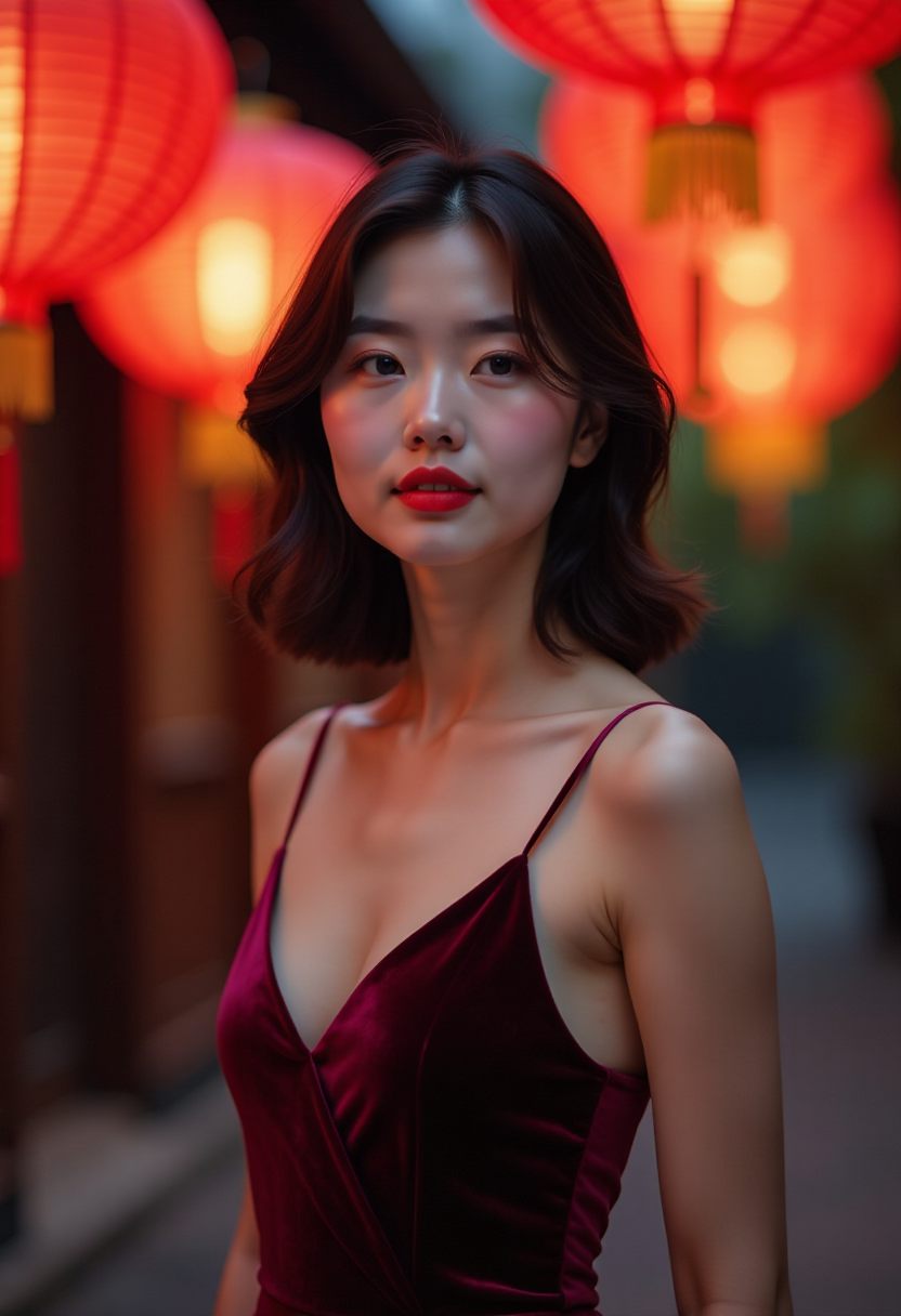 两扇红唇剧照